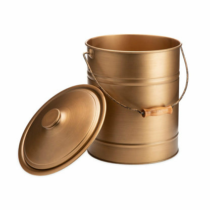 Deluxe Galvanized Steel Ash Bucket | Plow & Hearth