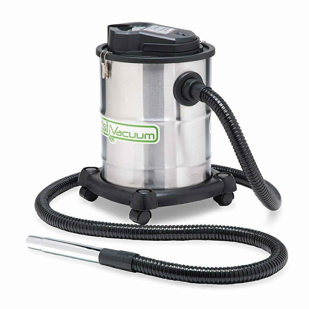 Fireplace Warm Ash Vacuum in Stainless Steel | Plow & Hearth