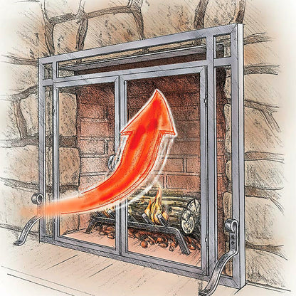 Pavenex Fireplace Blanket | Plow & Hearth