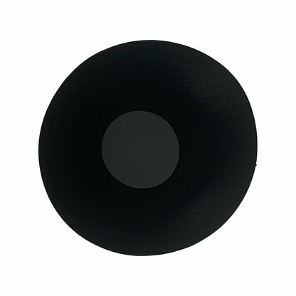 Fireplace Log Bucket, Round Hammered Design, Black Finish | Plow & Hearth
