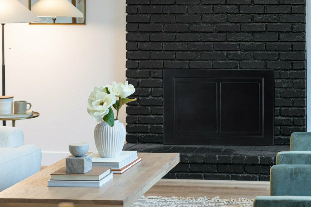 Hearth Stopper® Insulated Decorative Fireplace Draft Stopper | Plow & Hearth