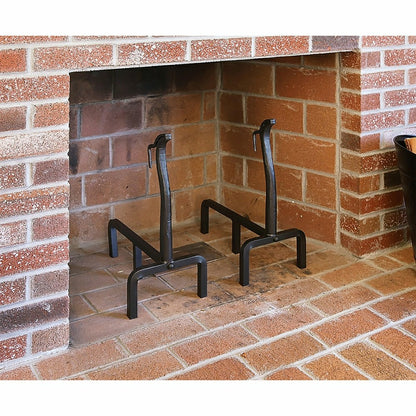 Deer Andirons | Plow & Hearth