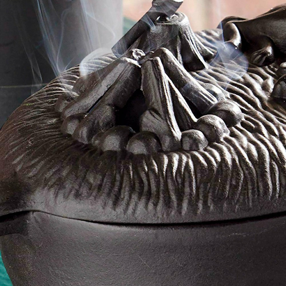 Cast Iron Dog Wood Stove Steamer | Plow & Hearth