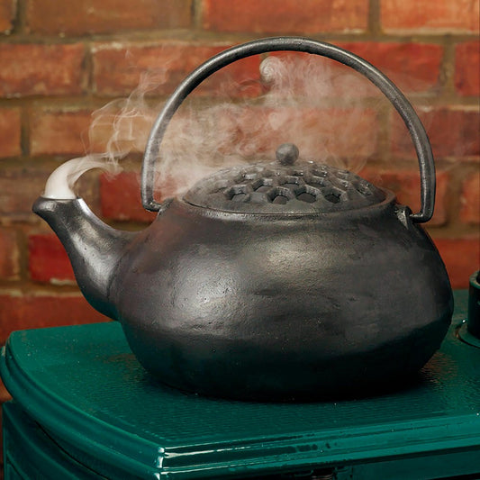 3 QT. Cast Iron Steamer Kettle | Plow & Hearth