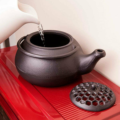 3 QT. Cast Iron Steamer Kettle | Plow & Hearth