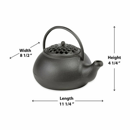 3 QT. Cast Iron Steamer Kettle | Plow & Hearth