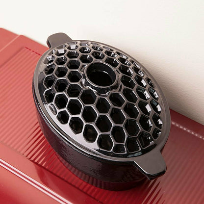 1.5 QT. Cast Iron Lattice Wood Stove Steamer | Plow & Hearth