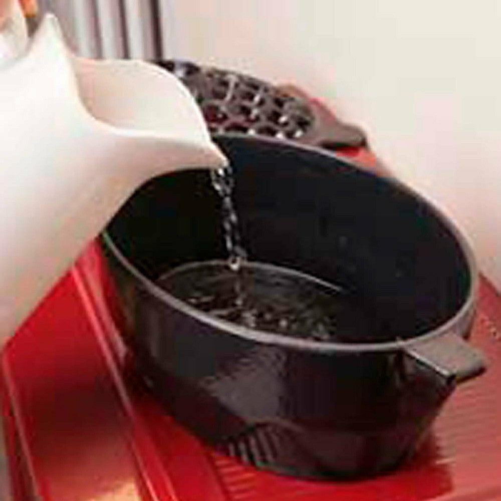 2.3 QT. Cast Iron Lattice Wood Stove Steamer | Plow & Hearth