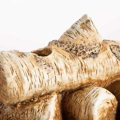 Logs Hearth Candle Holder | Plow & Hearth