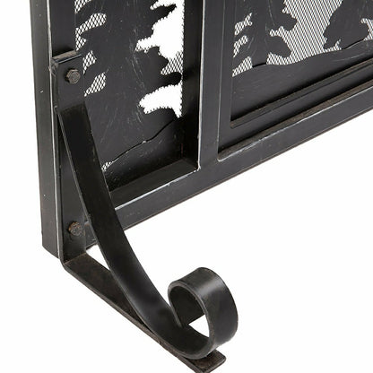 Mountain Cabin Fire Screen | Plow & Hearth