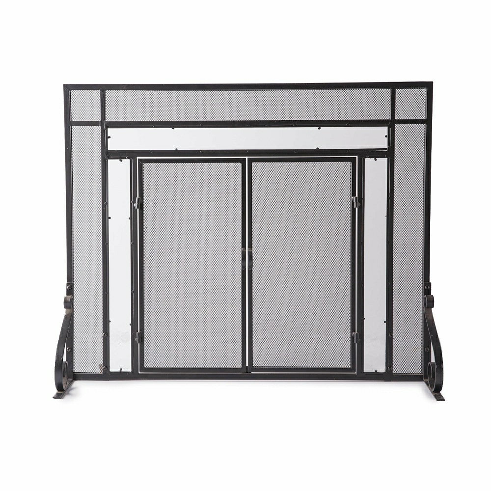 Large Tubular Fire Screen | Plow & Hearth
