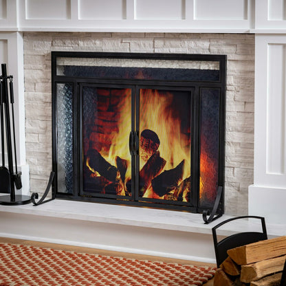 Manchester Fireplace Screen (Petite) | Plow & Hearth