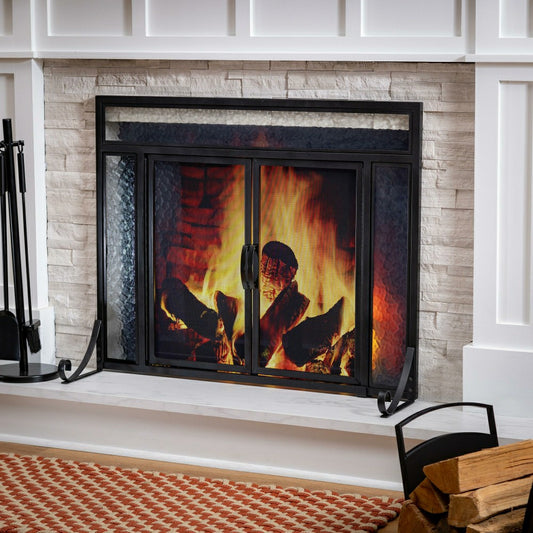 Manchester Fireplace Screen (Petite) | Plow & Hearth