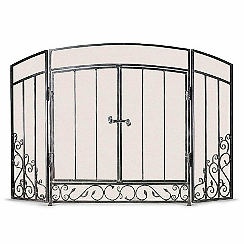 Pewter Renaissance Hearth Screen | Plow & Hearth