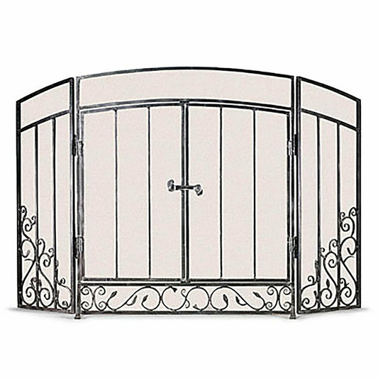Pewter Renaissance Hearth Screen | Plow & Hearth