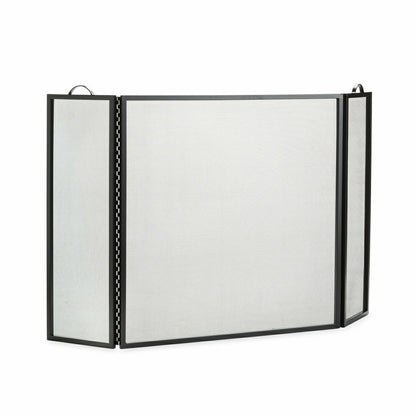 Classic Tri-Fold Flat-Guard Fire Screen | Plow & Hearth