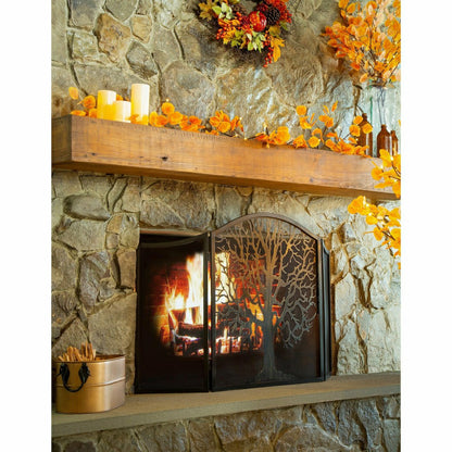 Tri Fold Tree of Life Firescreen | Plow & Hearth