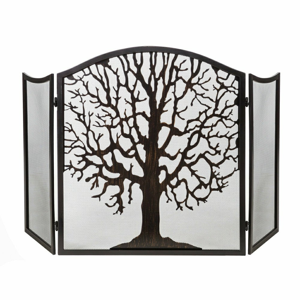 Tri Fold Tree of Life Firescreen | Plow & Hearth