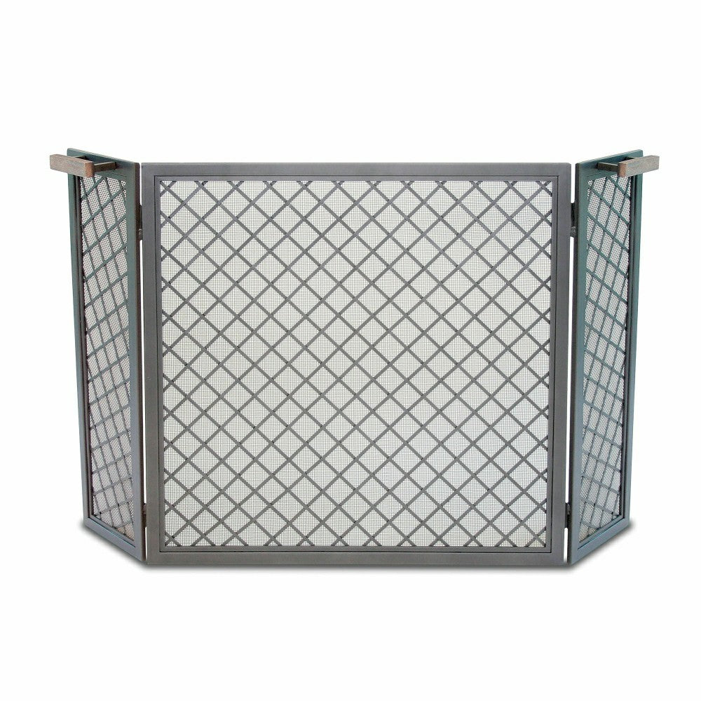 Stanton Tri-Panel Fireplace Screen | Plow & Hearth