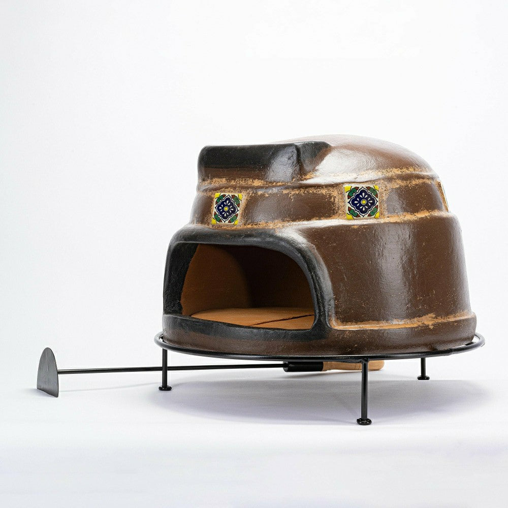 Talavera Brown Pizza Oven | Plow & Hearth