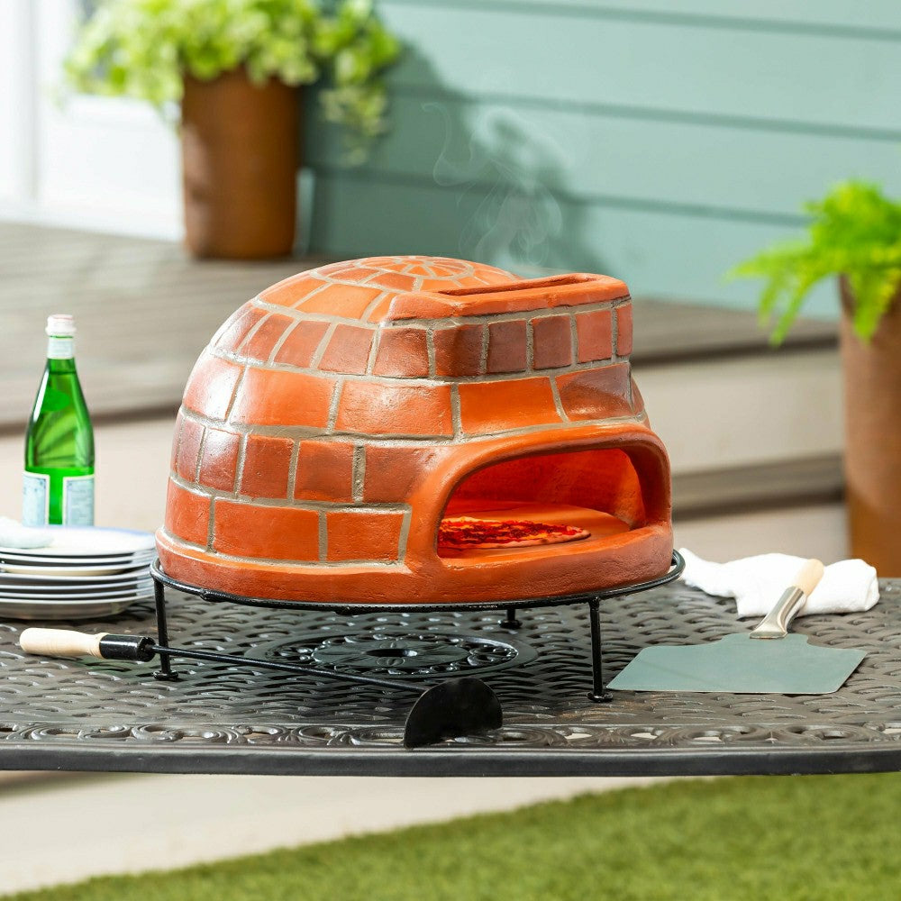 Clay Brick Pizza Oven | Plow & Hearth