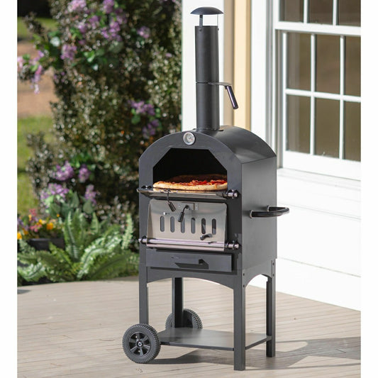 Charcoal Grill/Oven | Plow & Hearth