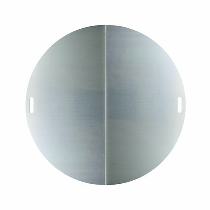 Heavy-Duty Stainless Steel Round Fire Pit Cover | Plow & Hearth