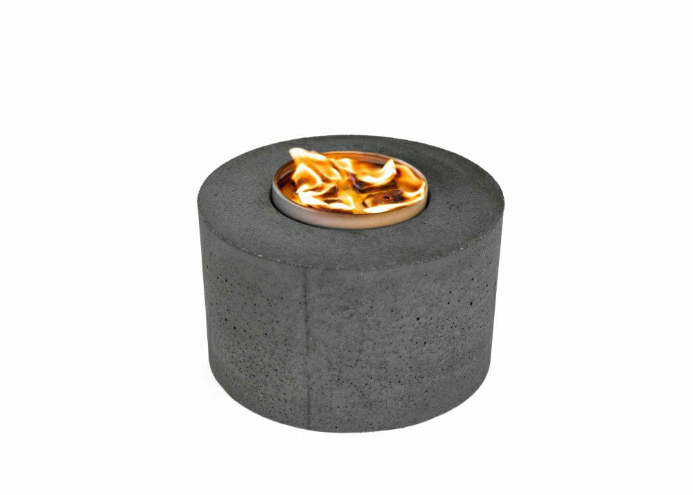 Classic Cylinder Concrete Fire Pit | Plow & Hearth