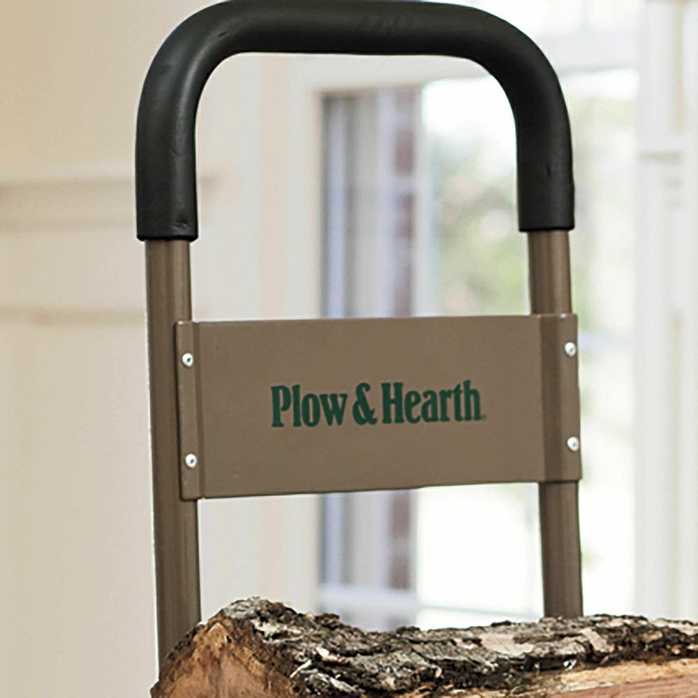 Rolling Log Cart | Plow & Hearth