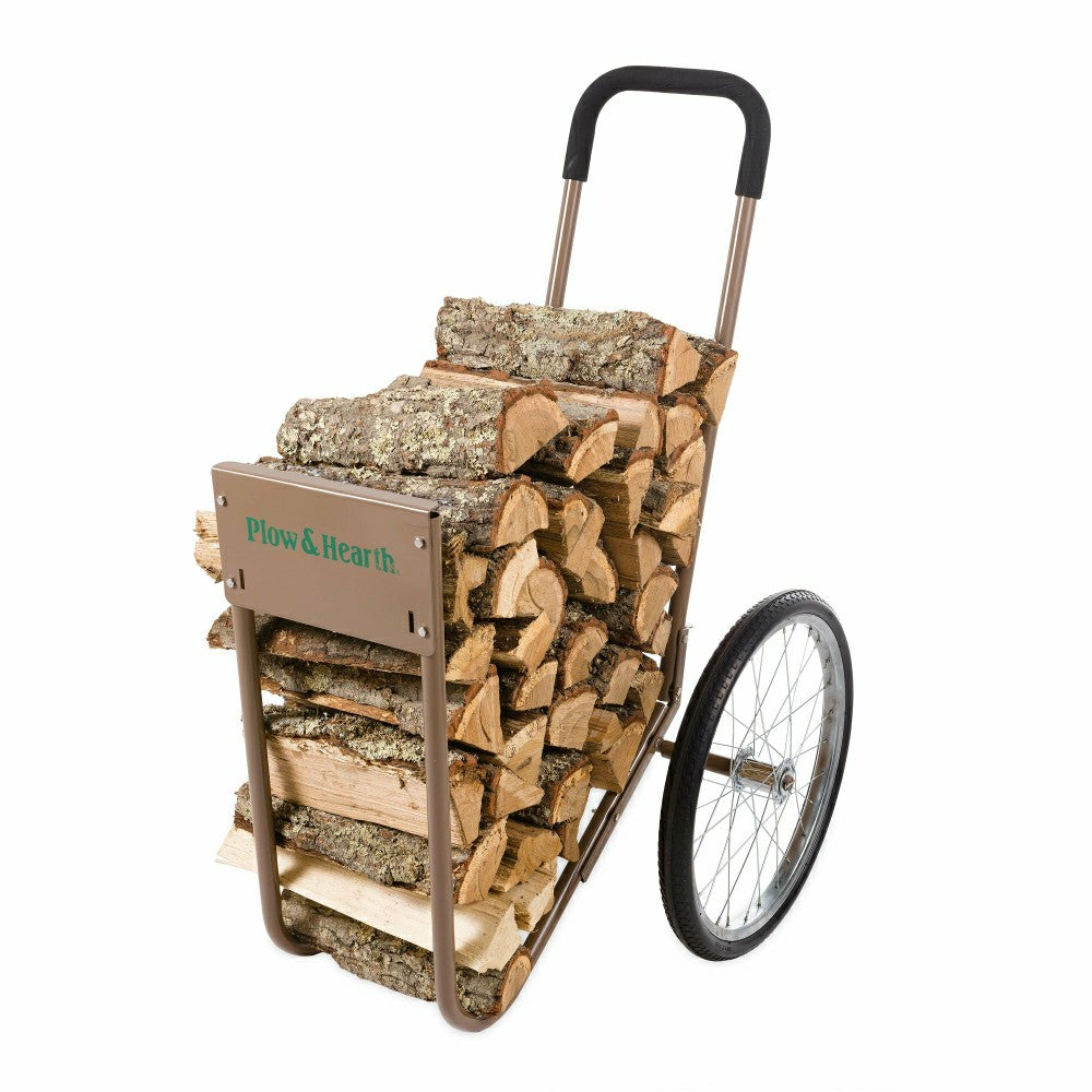 Heavy Duty Wood Caddy | Plow & Hearth