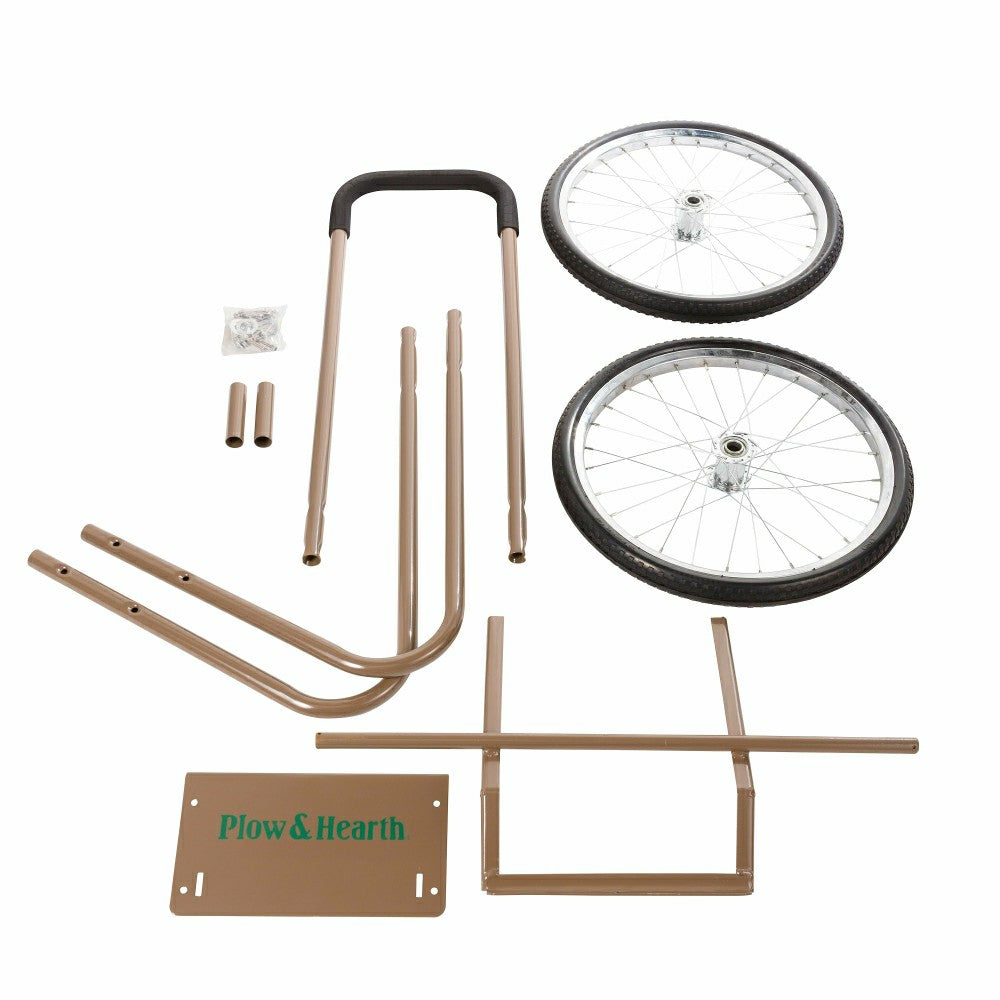 Heavy Duty Wood Caddy | Plow & Hearth