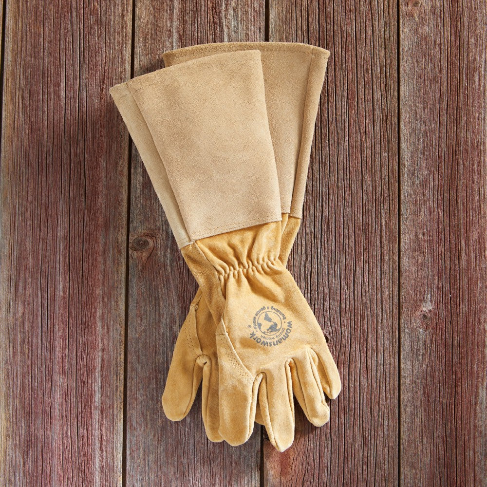All Leather Gauntlet Glove | Plow & Hearth