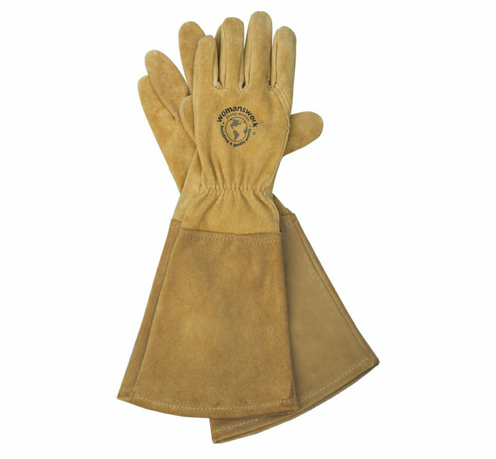 All Leather Gauntlet Glove | Plow & Hearth