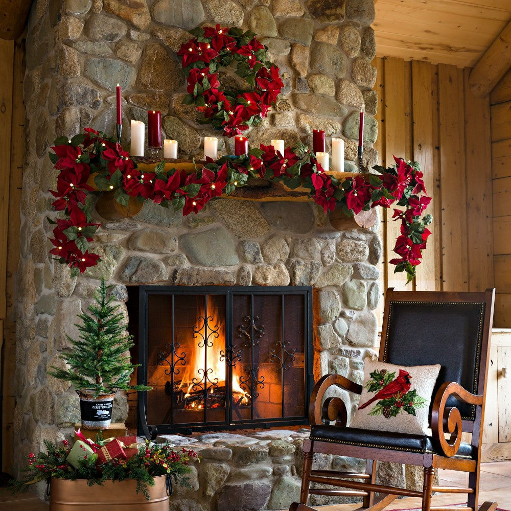 Large Copper Firewood Bucket | Plow & Hearth