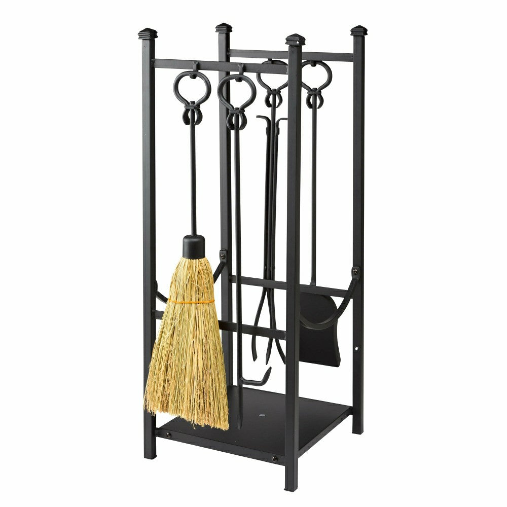 Wood Rack With Tools | Plow & Hearth