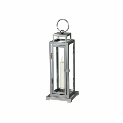 Tower Lantern LED Tapered Set of 3 with Gray Finish | Plow & Hearth