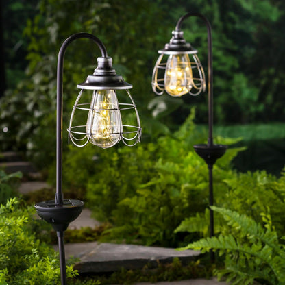 Solar Firefly Garden Pathway Lights, Set of 2 | Plow & Hearth