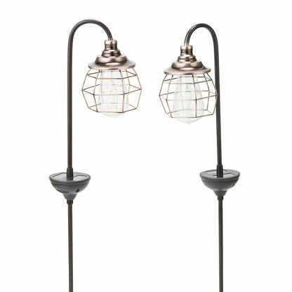 Solar Firefly Garden Pathway Lights, Set of 2 | Plow & Hearth