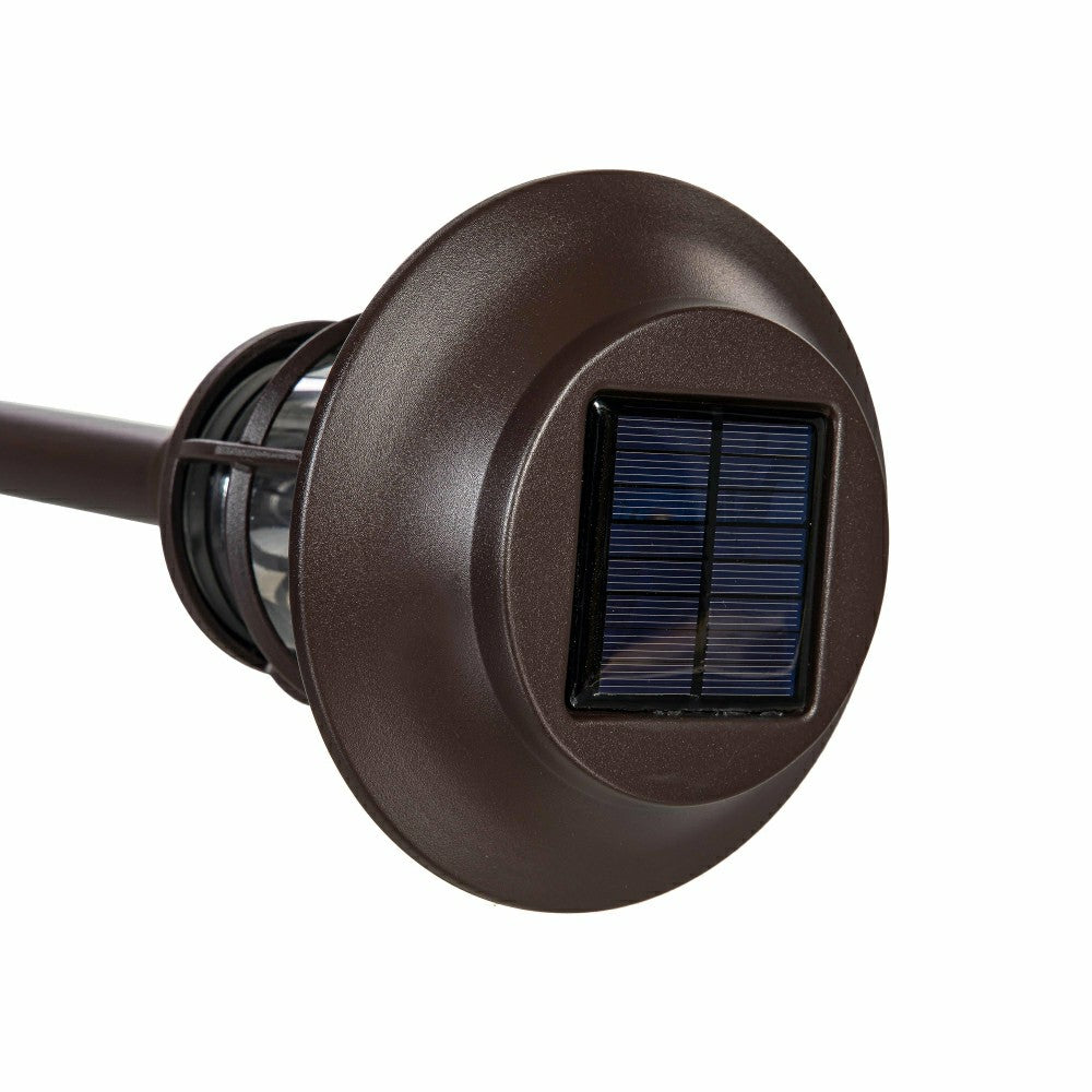 Bronze Solar Pathway Light Set of 4 | Plow & Hearth