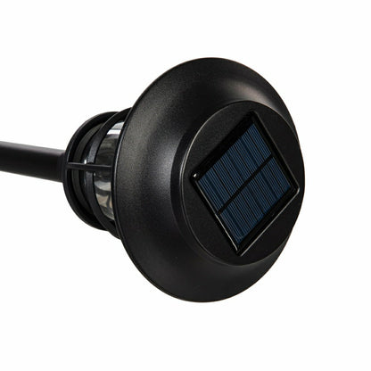 Black Solar Pathway Light Set of 4 | Plow & Hearth