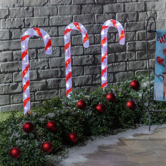 Baking Spirits Bright Garden Path Lighting, Acrylic LED Path Lights, C | Plow & Hearth