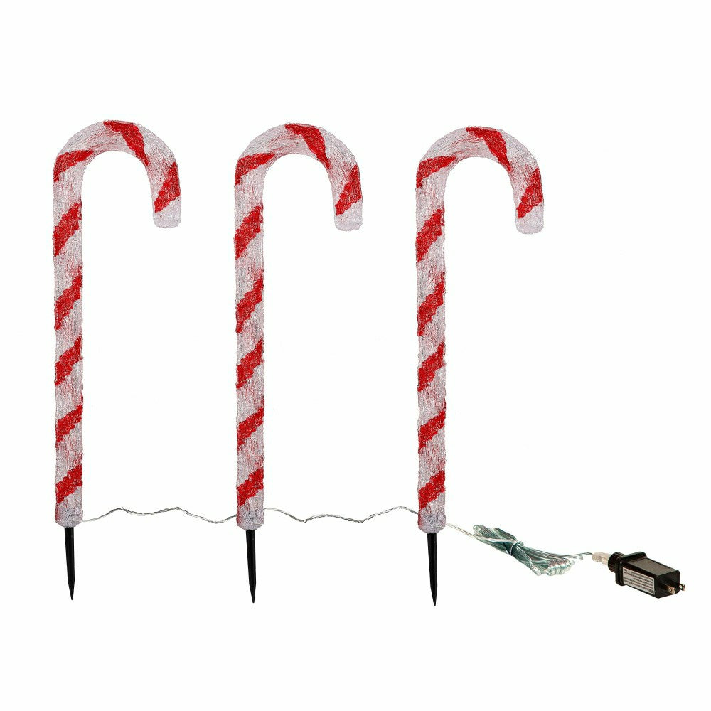 Baking Spirits Bright Garden Path Lighting, Acrylic LED Path Lights, C | Plow & Hearth