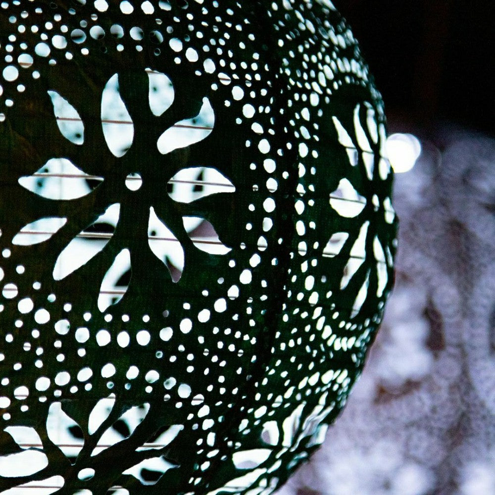 Soji Stella - Boho Globe - 12" Solar Lantern | Plow & Hearth
