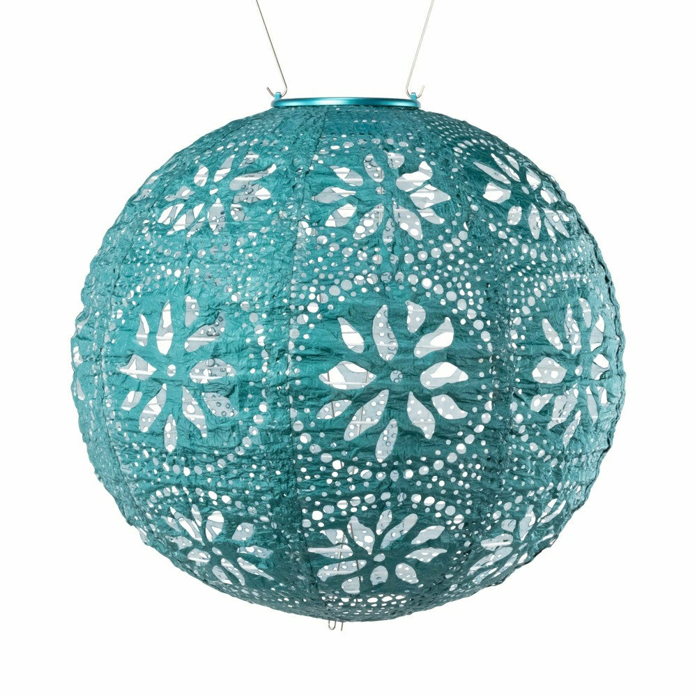Soji Stella - Boho Globe - 12" Solar Lantern | Plow & Hearth