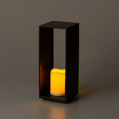 12.5" Rectangle LED Candle Lantern | Plow & Hearth