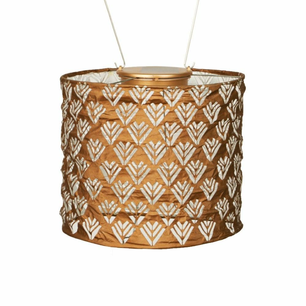 Soji Stella - Drum - 8" Solar Lantern | Plow & Hearth
