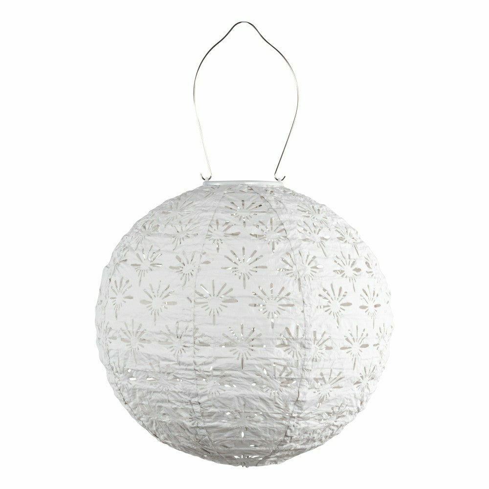 Soji Stella - Deco Globe - 12" Solar Lantern | Plow & Hearth