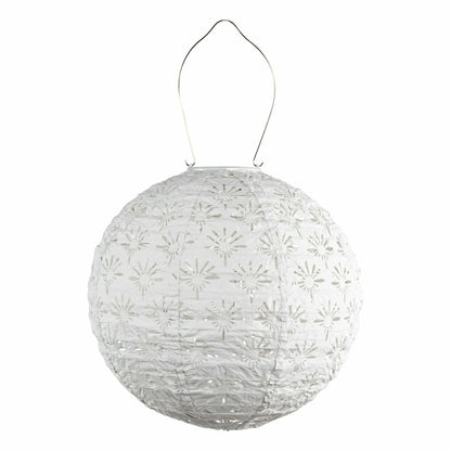 Soji Stella - Deco Globe - 12" Solar Lantern | Plow & Hearth