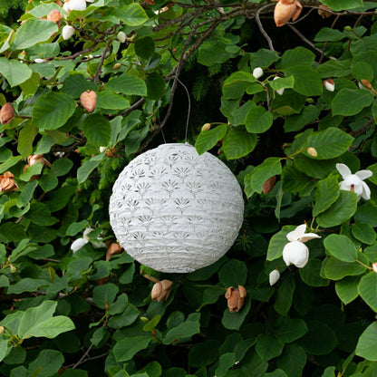 Soji Stella - Deco Globe - 12" Solar Lantern | Plow & Hearth