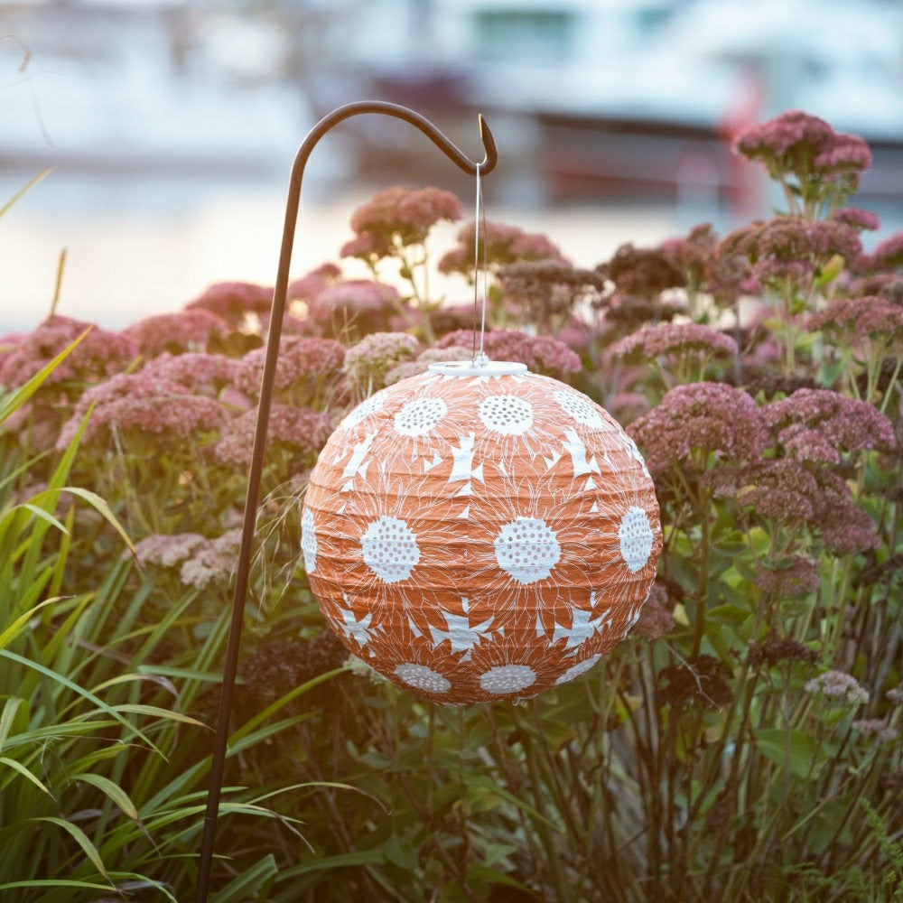Soji Stella - Sunflower - 12" Solar Lantern | Plow & Hearth
